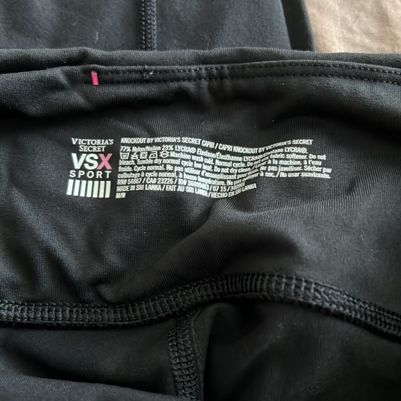 Knockout By Victoria’s Secret Capri ✨✨ Black - Picture 3 of 4